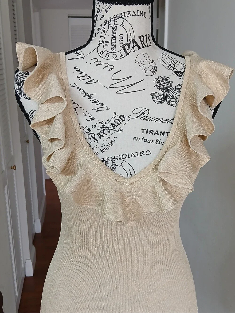ZIMMERMANN INDRA METALLIC FRILL TOP - Picture 6 of 11
